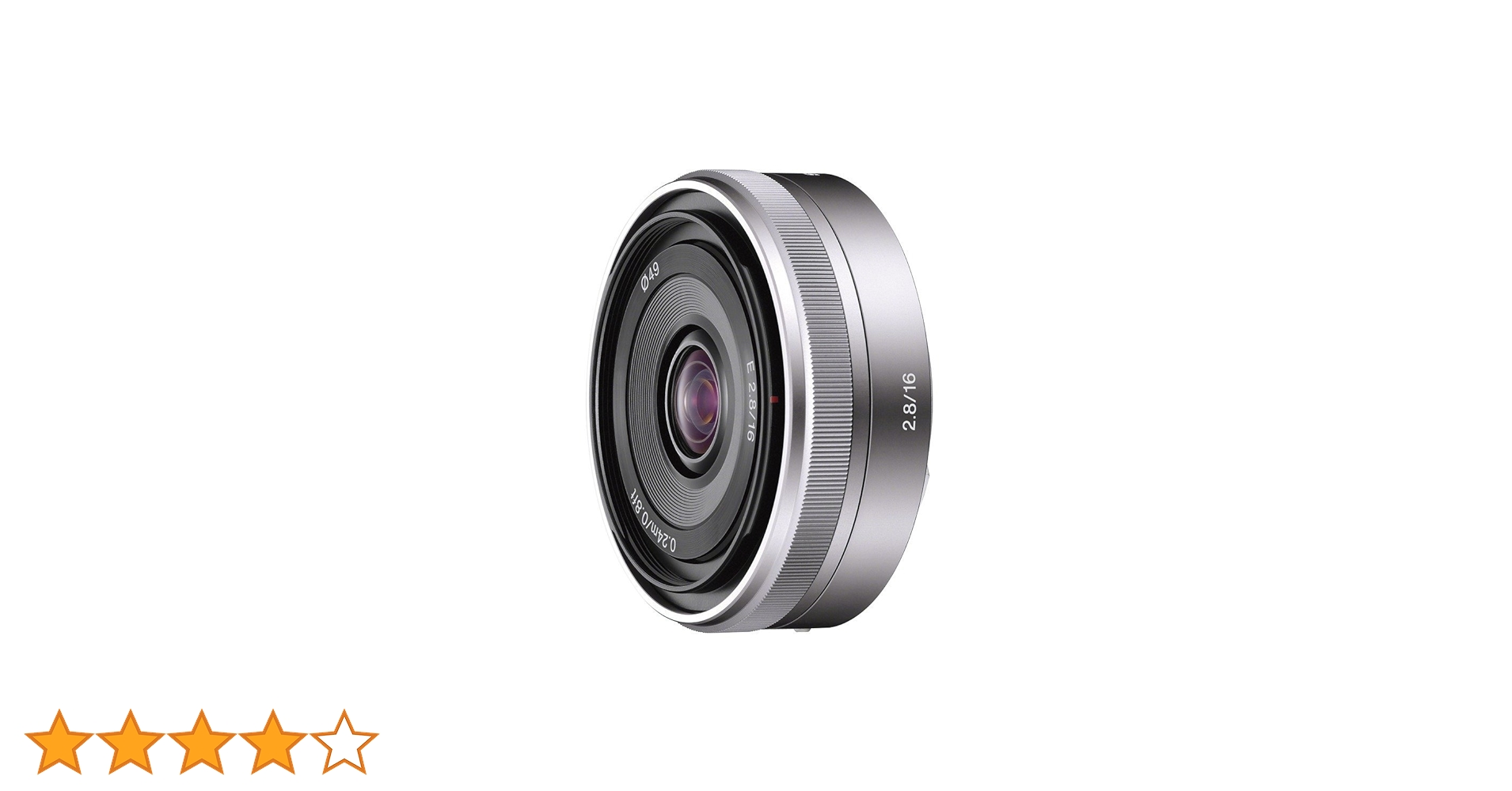 Amazon.co.jp: SONY 単焦点レンズ E 16mm F2.8 ソニー Eマウント用 APS